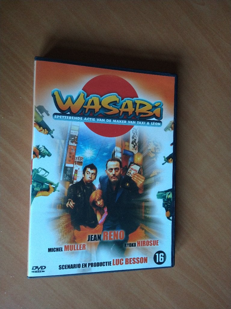 DVD Wasabi, Vanaf 16 jaar, Ophalen of Verzenden, Zo goed als nieuw