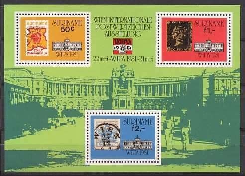 Suriname NVPH nr 258 postfris WIPA 1981, Postzegels en Munten, Ophalen of Verzenden, Postfris