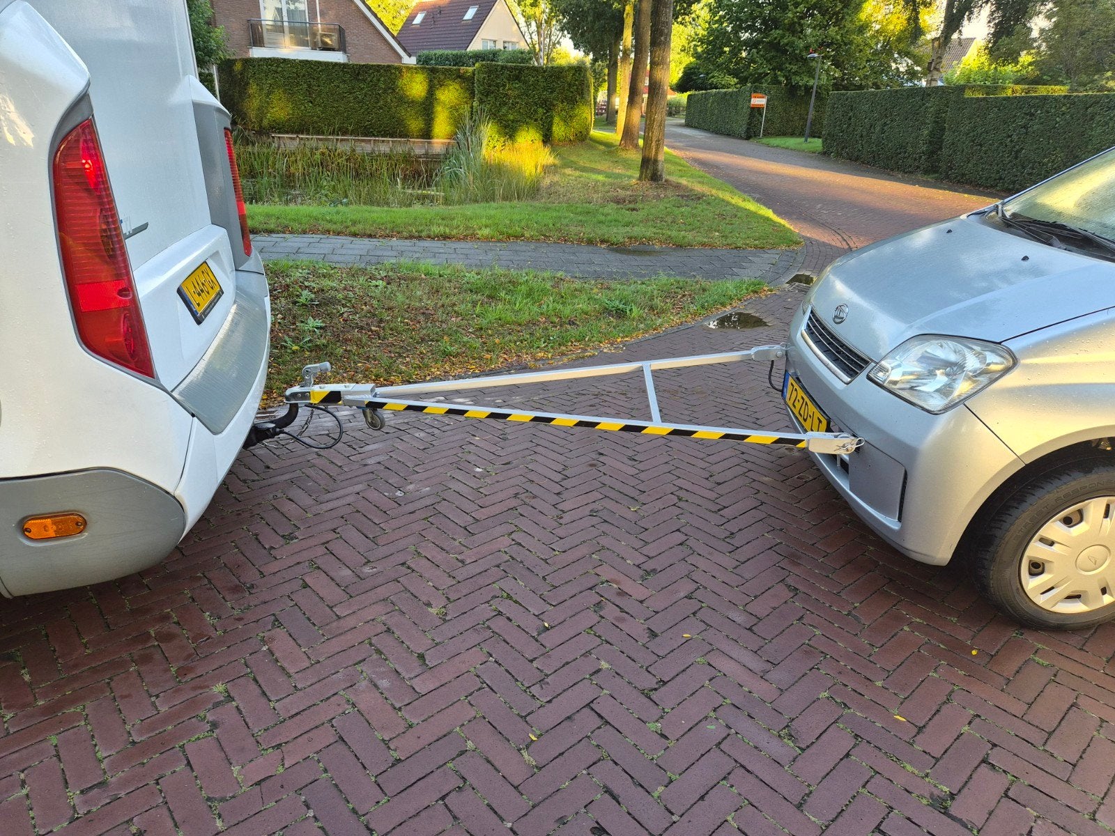 DAIHATSU CUORE AUTO ACHTER JE CAMPER, Overige merken, Buscamper of Camperbus, Bedrijf, Handgeschakeld