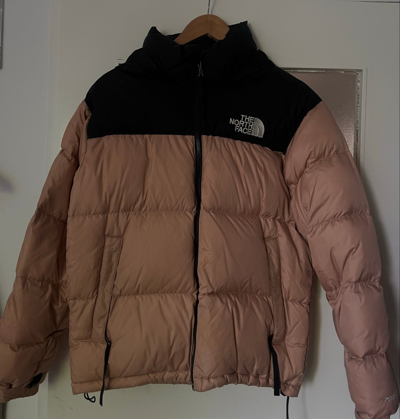 The North Face Puffer Jacket - Roze/Zwart, Verzenden, Gedragen, Maat 34 (XS) of kleiner, Roze