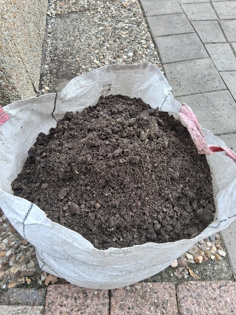 Zwarte grond, Ophalen, Tuinaarde