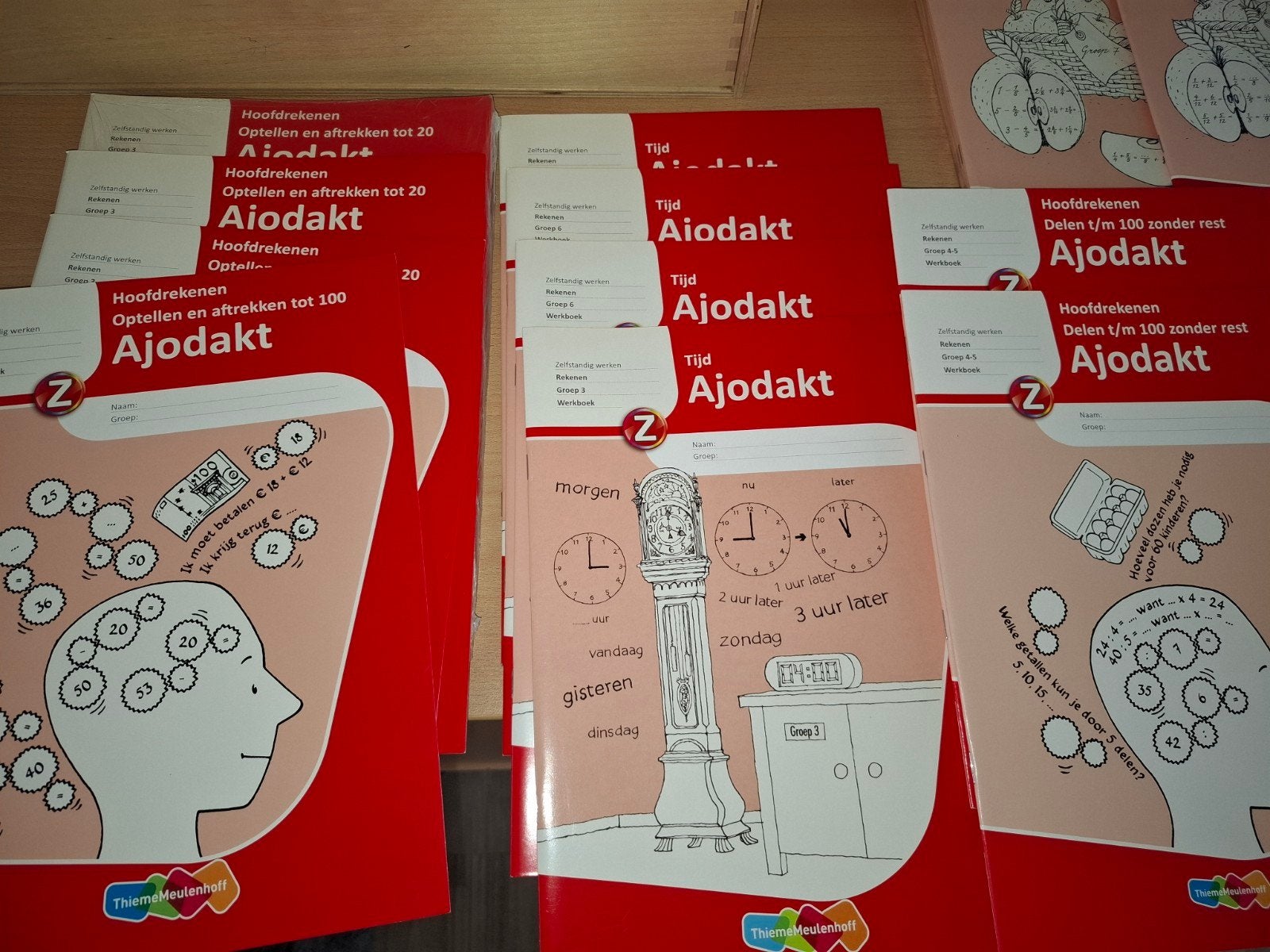 Ajodakt rekenen oefenboekjes diverse onderwerpen, Ophalen of Verzenden, Zo goed als nieuw, Overige niveaus, Overige vakken