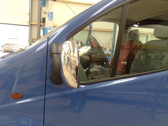 Opel Vivaro Spiegelkappen chroom (set van 2 stuks)