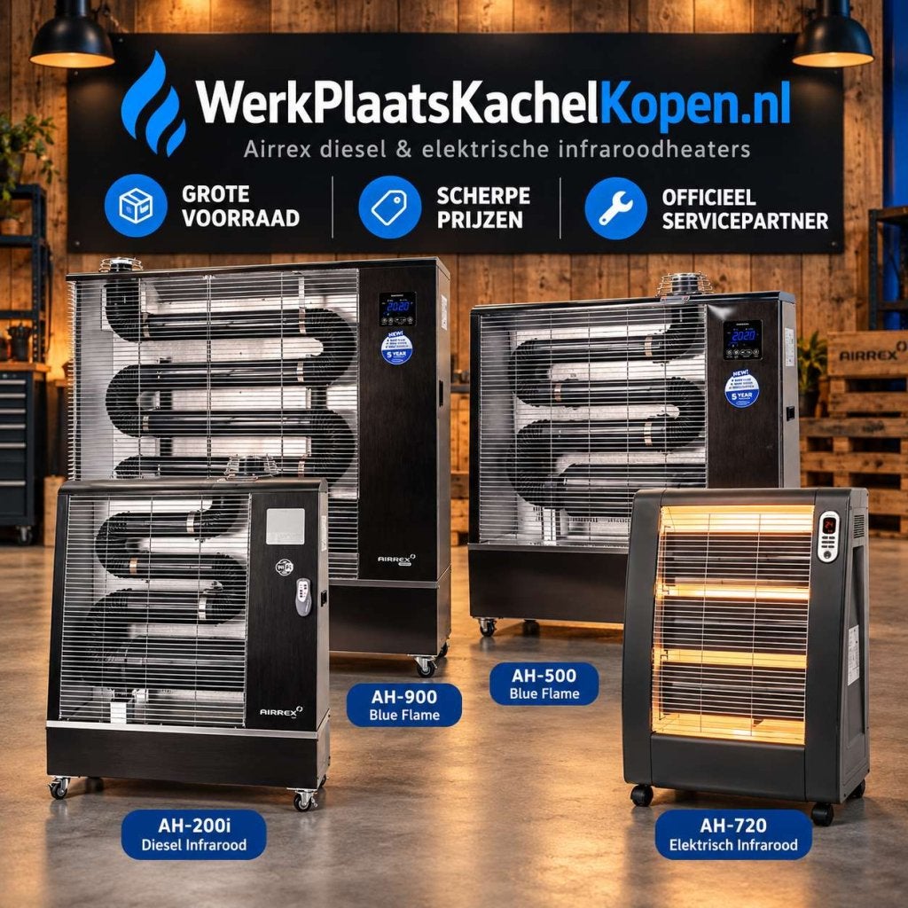 Airrex infrarood Heater Verwarming Kachel Diesel VOORRAAD