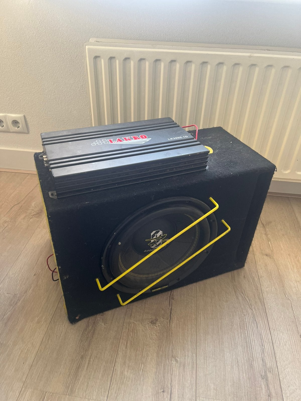 Ground zero subwoofer, Ophalen of Verzenden, Zo goed als nieuw