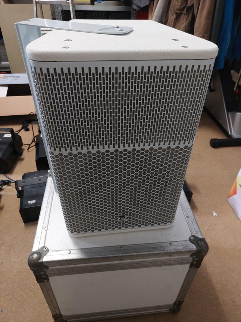 DAP Audio Xi-10 Installatie Speaker - Wit, Gebruikt, 120 watt of meer, Front, Rear of Stereo speakers, Ophalen