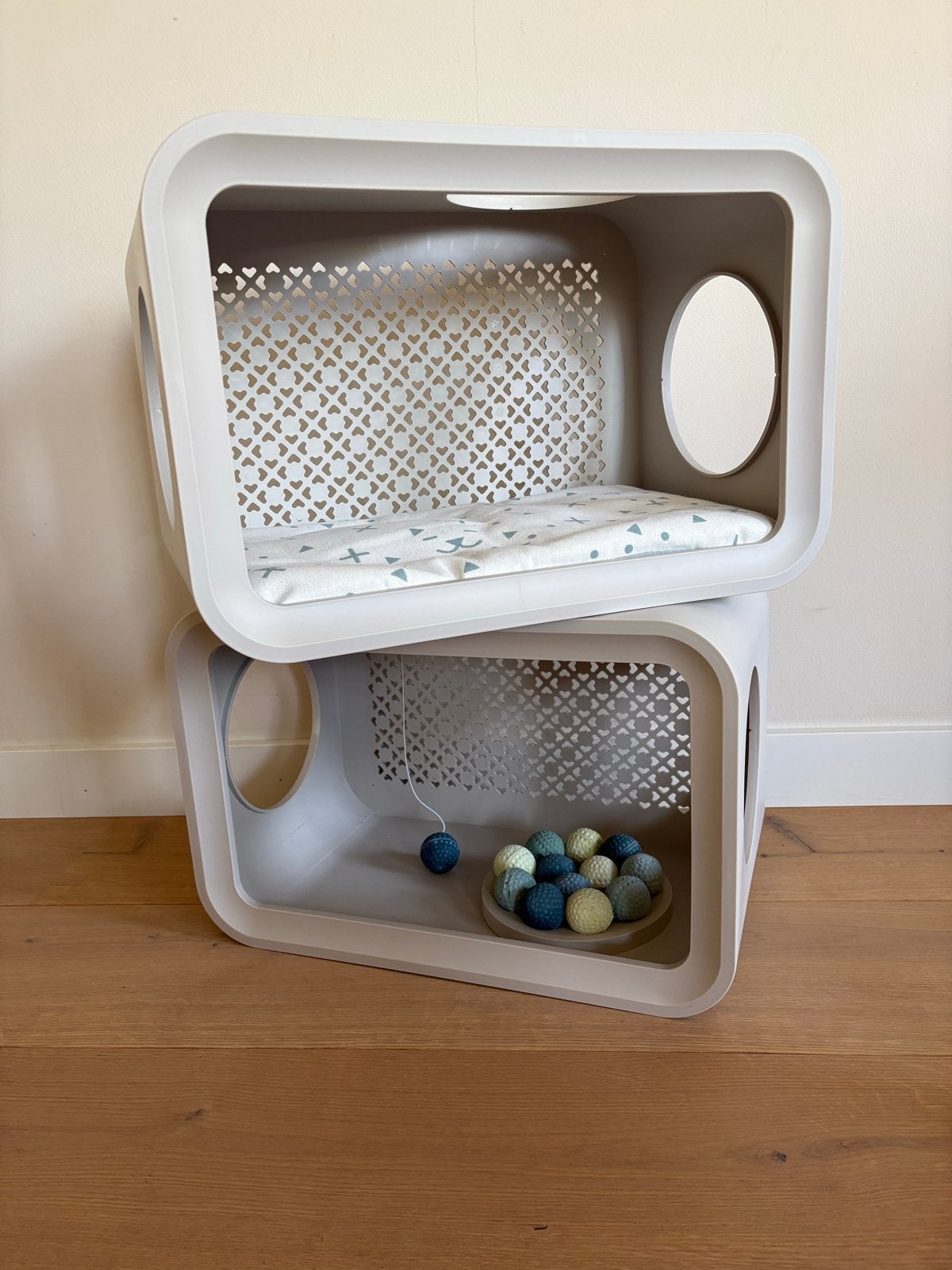 Beeztees Cat Cube Play, Dieren en Toebehoren, Katten-accessoires, Zo goed als nieuw, Ophalen