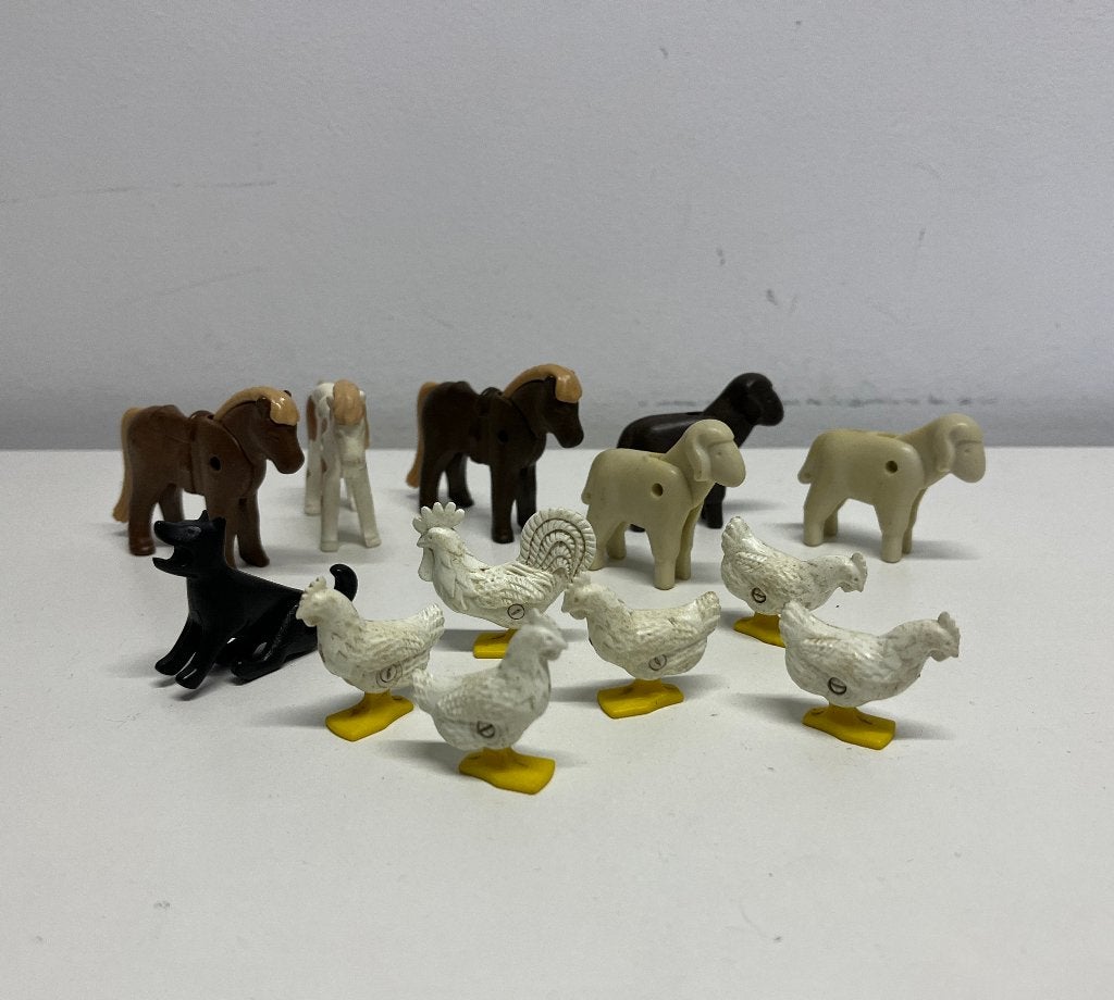 Dieren 79: "CLASSIC" jr '70 Ranch Farm Western Rosa Kasteel, Kinderen en Baby's, Gebruikt, Losse onderdelen, Ophalen of Verzenden