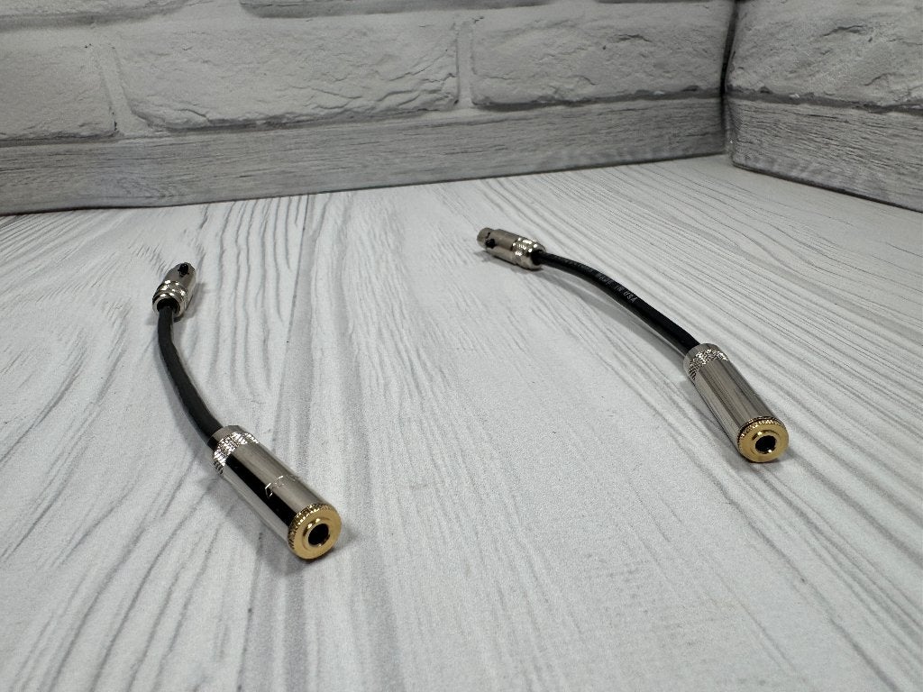 Abyss 1266 adapter 3-pins mini-XLR female naar 3.5mm male, Ophalen, Nieuw, Minder dan 2 meter, Overige kabels