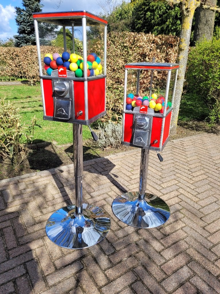 surprise ballen automaten op poot BEAVER fifties sixties, Ophalen