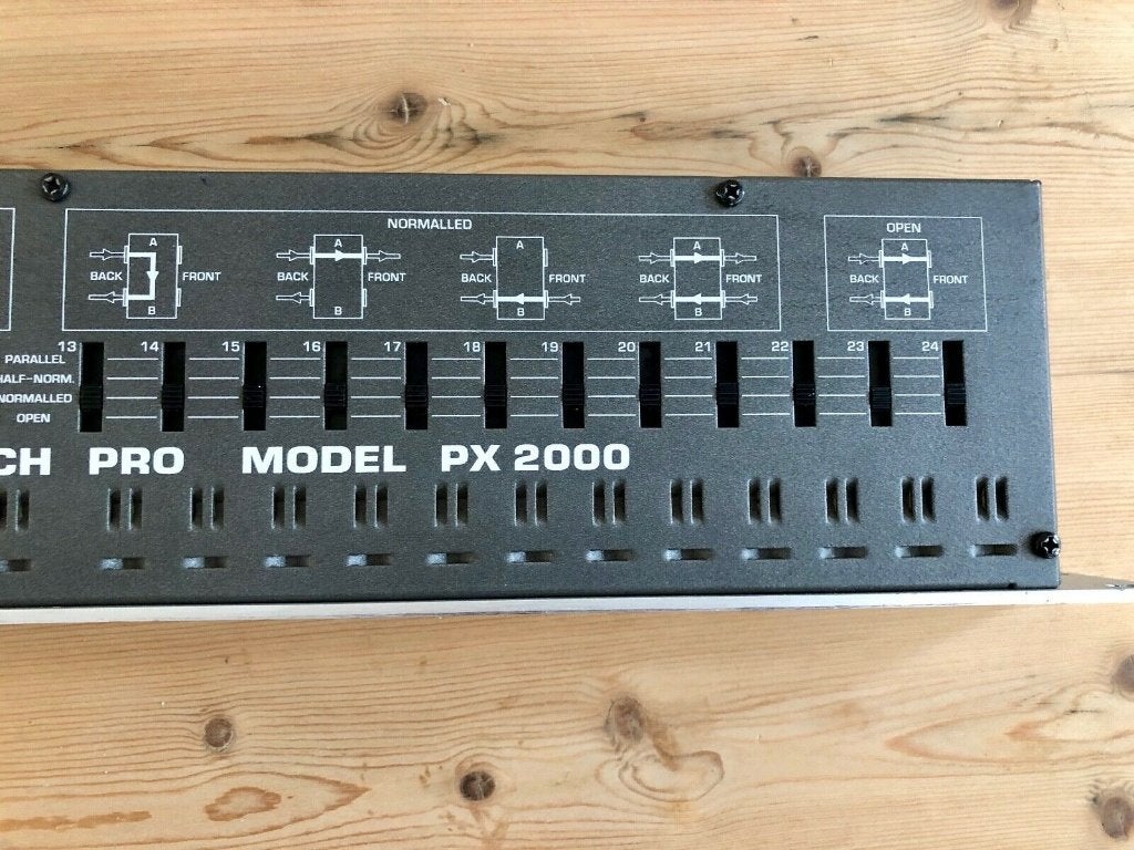 Behringer Ultrapatch Pro PX2000 | Patchbay 48-point 1U Rack, Ophalen, Gebruikt, Audio