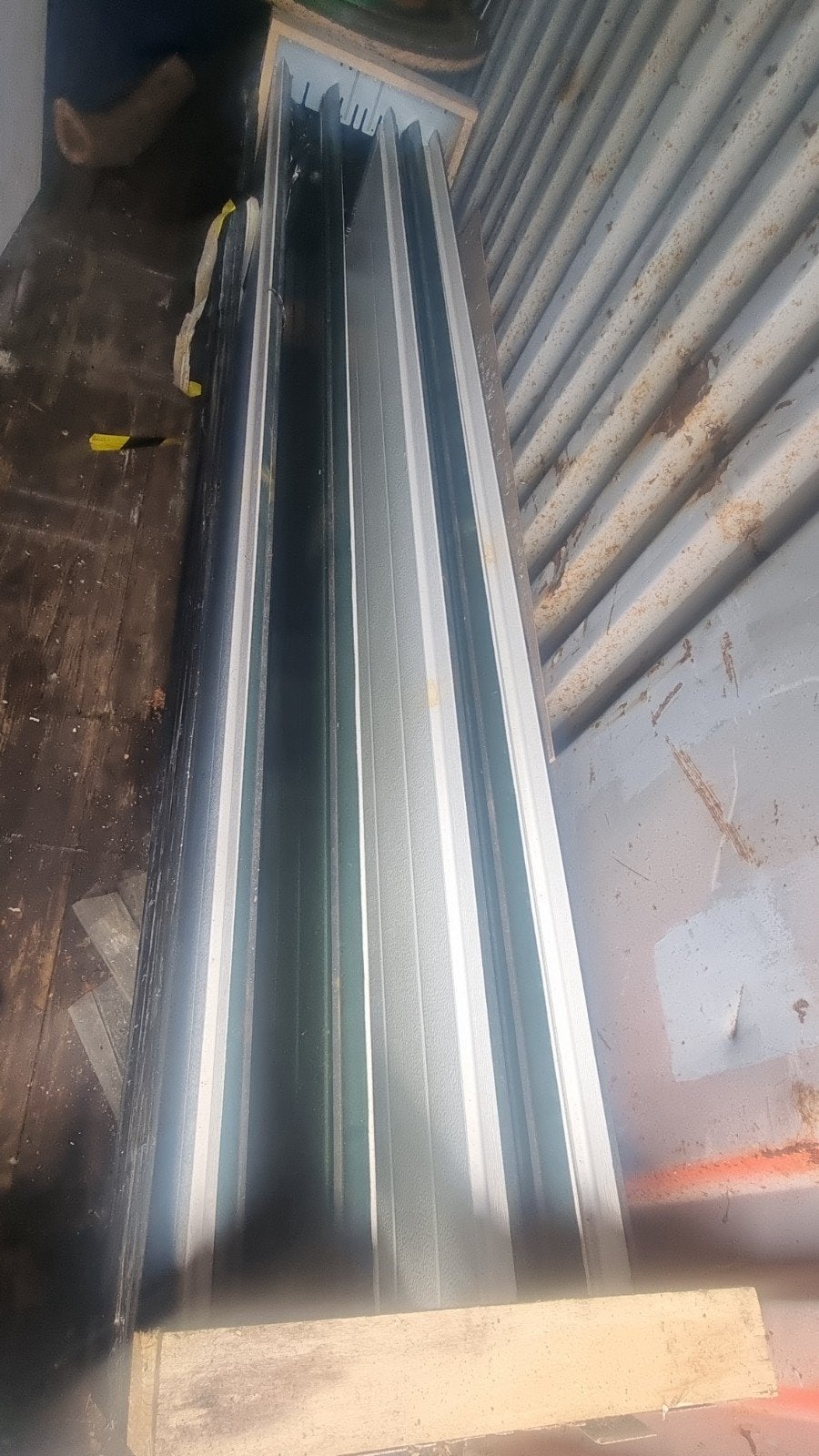 Novoferm garagedeur panelen, Doe-het-zelf en Verbouw, Deuren en Horren, Ophalen, Nieuw, 120 cm of meer, Garagedeur