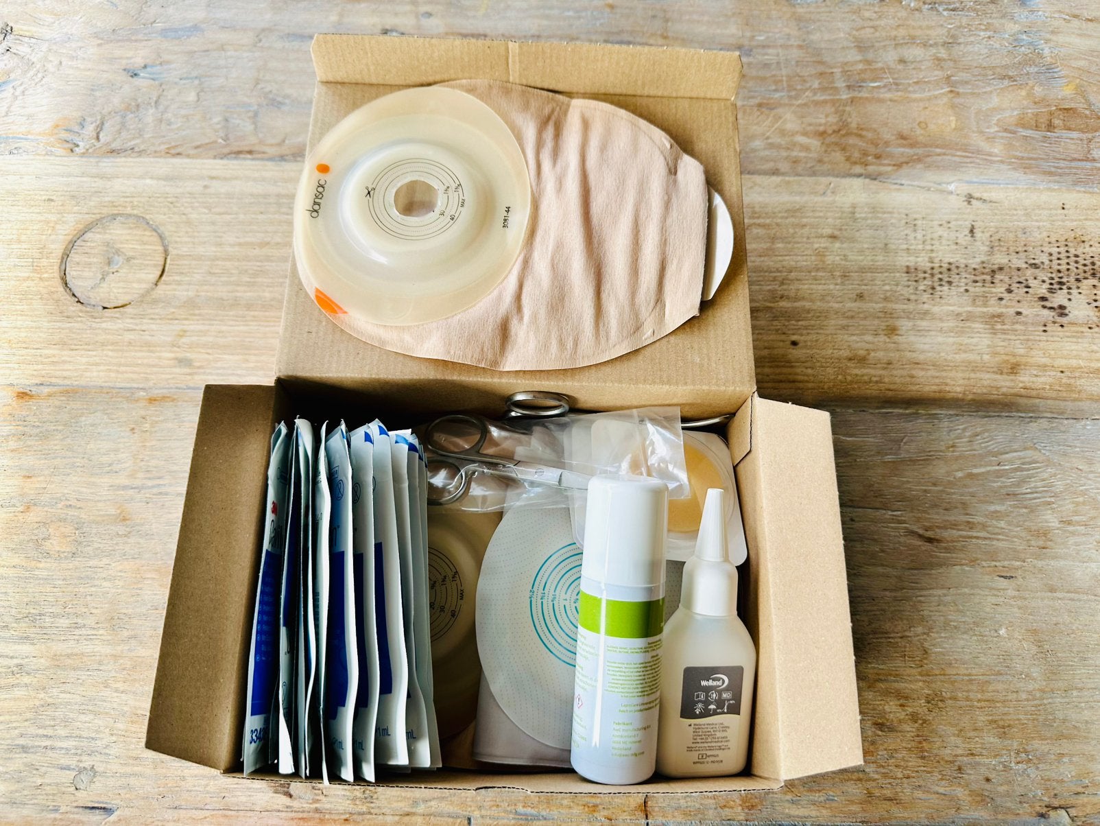 Stoma verpleegmiddelen, Ophalen, Nieuw