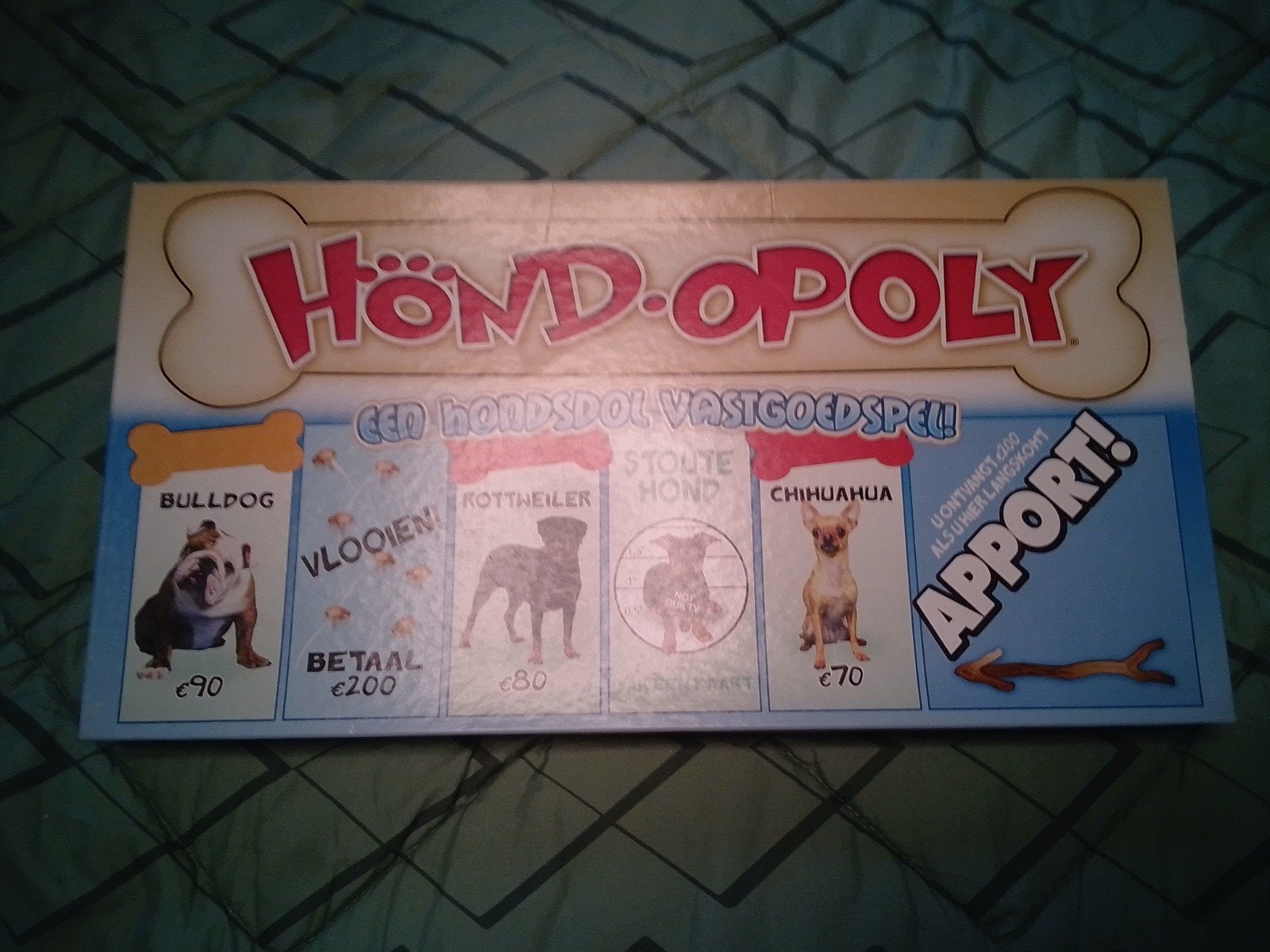 Hond-opoly Bordspel - Een Honds Vastgoedspel, Drie of vier spelers, Ophalen of Verzenden, Zo goed als nieuw, USAopoly