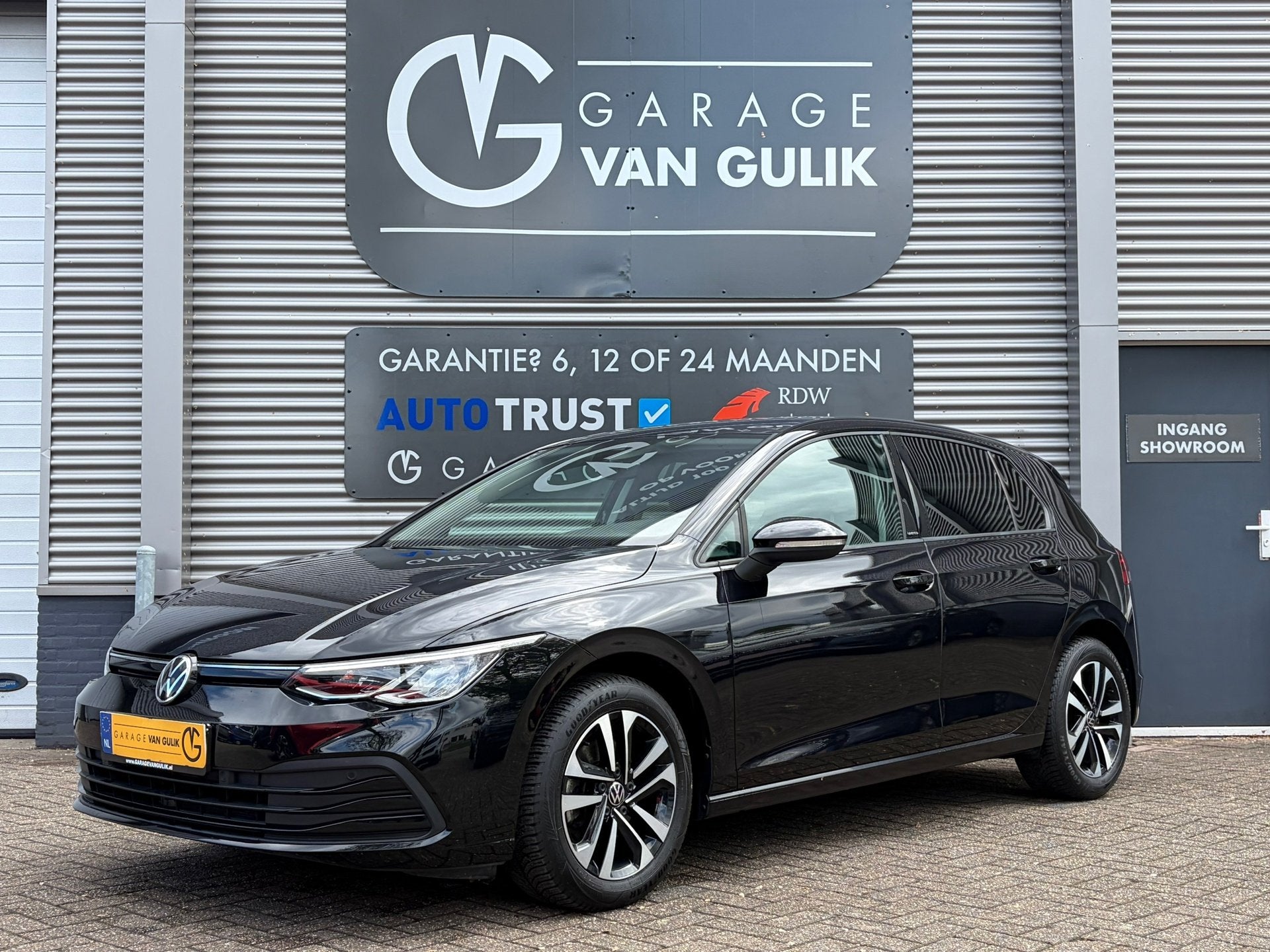 Volkswagen Golf 1.0 TSI 110PK Navi,Clima,ACC,Carplay,Stoel+S, Auto's, Voorwielaandrijving, Stof, Gebruikt, Zwart