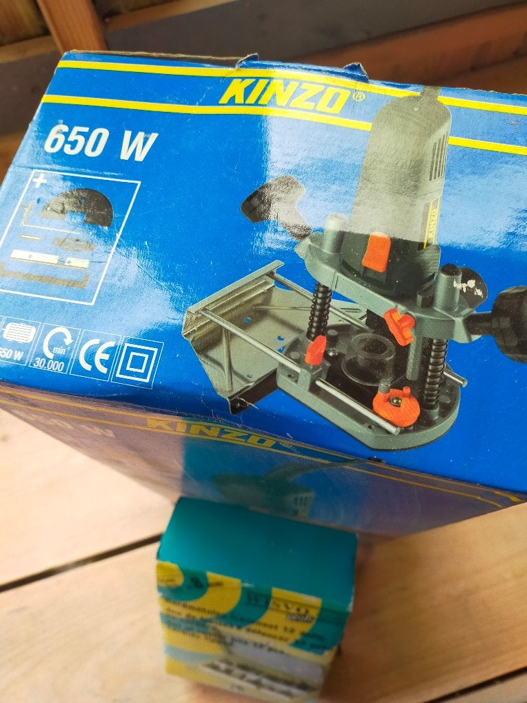 Te koop een bovenfrees, Doe-het-zelf en Verbouw, Gereedschap | Freesmachines, Ophalen, Nieuw, Elektrisch, Bovenfrees