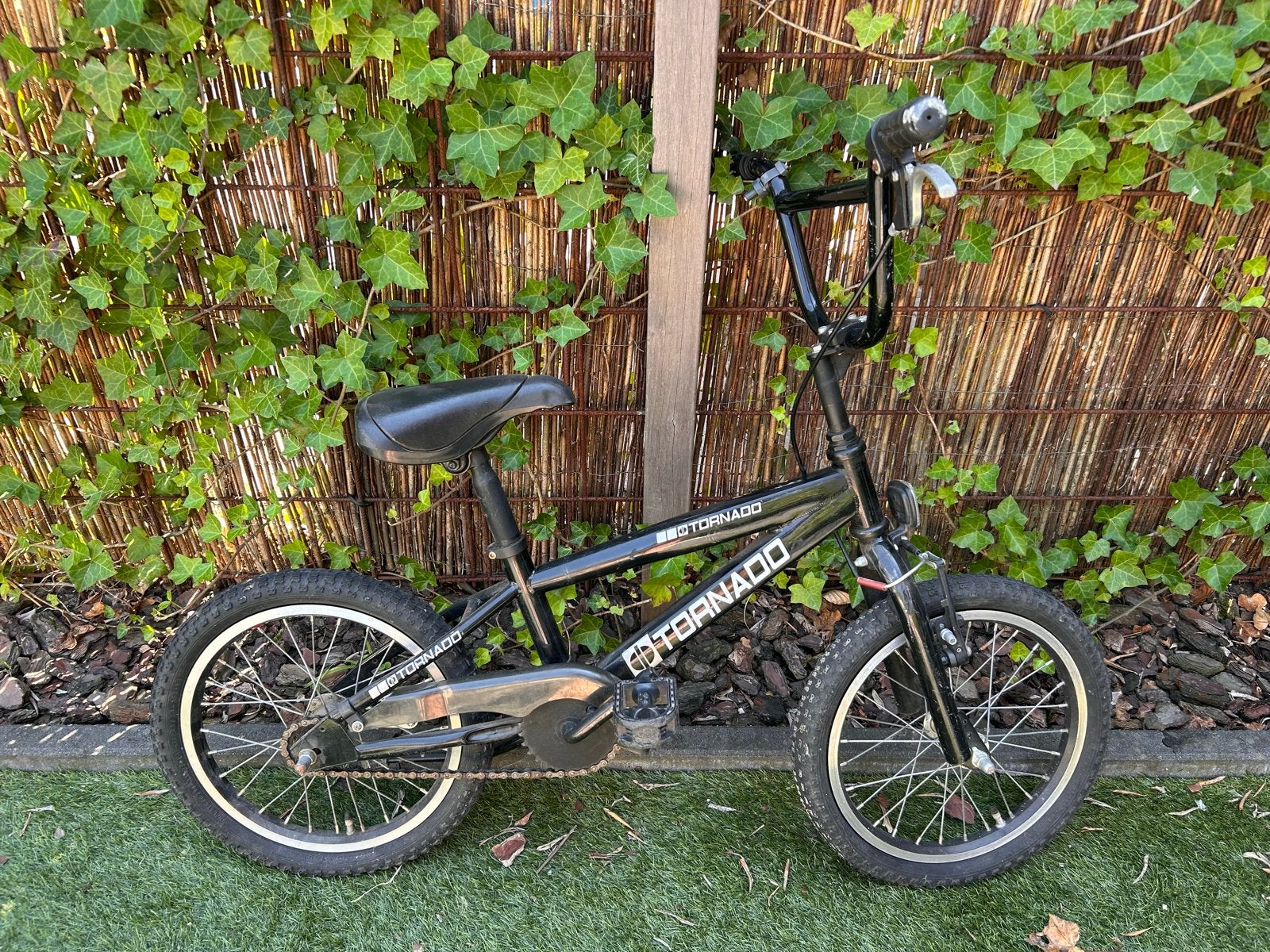 Tornado BMX Crossfiets 20 inch - Zwart, Ophalen, Gebruikt, 20 tot 24 inch