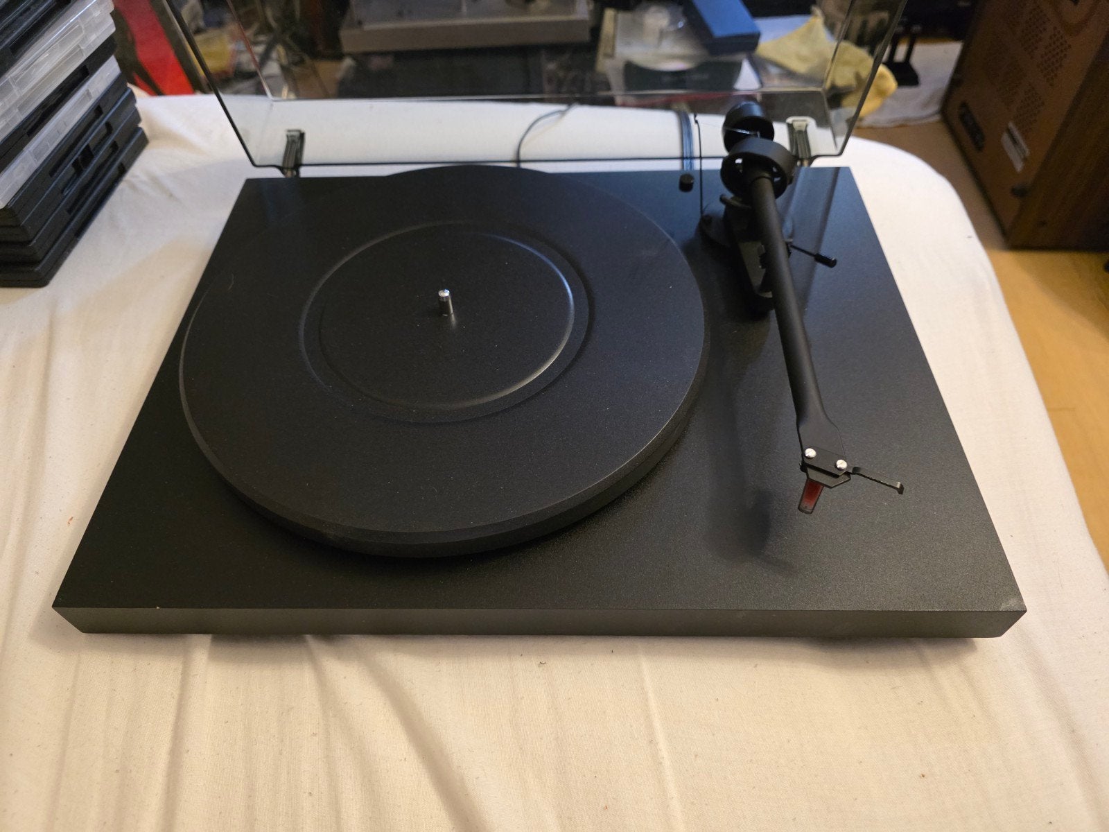 Pro-Ject Platenspeler Debut Iii - Zwart,, Audio, Tv en Foto, Ophalen, Overige merken