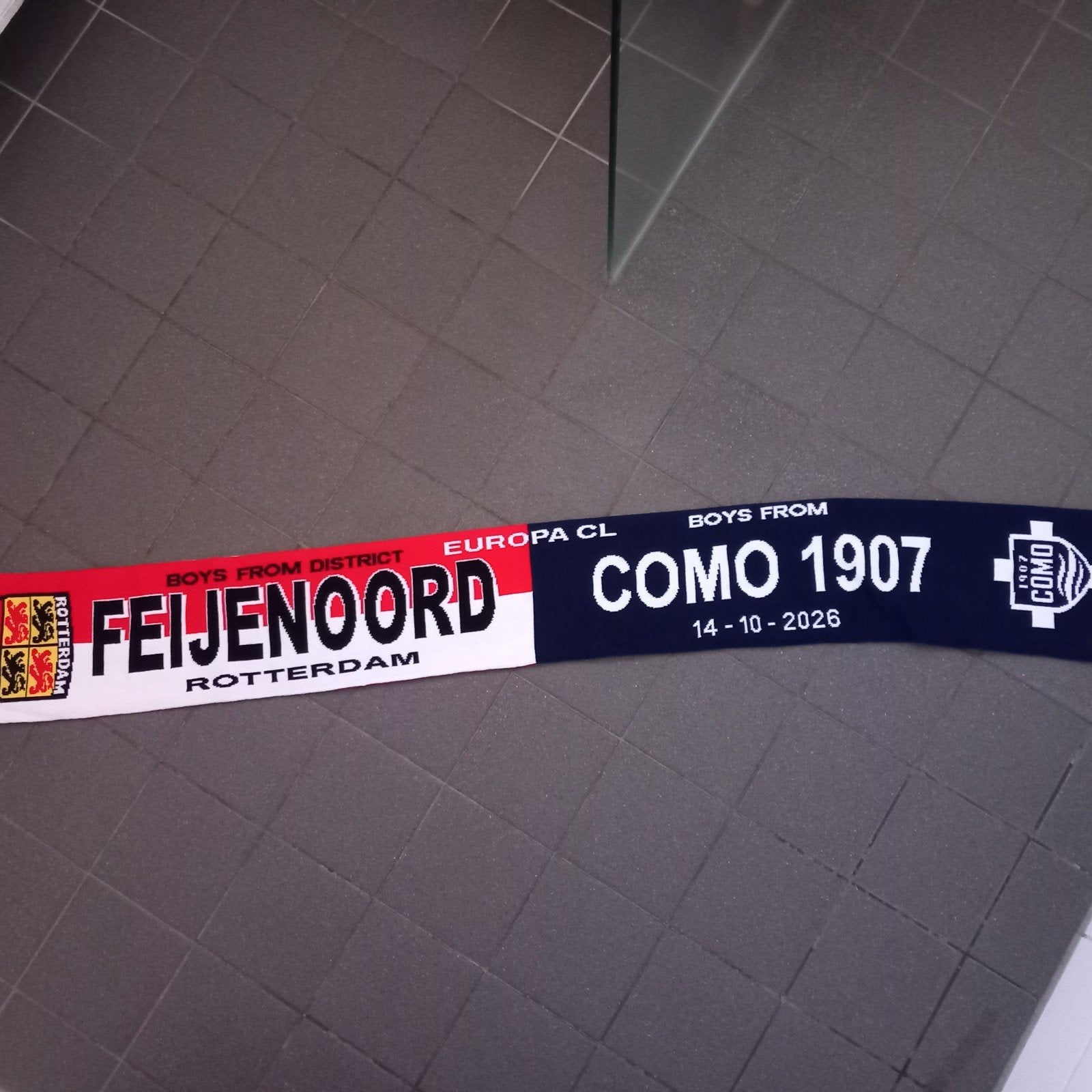 feyenoord- como  sjaal, Verzamelen, Ophalen of Verzenden, Nieuw, Feyenoord, Vaantje of Sjaal