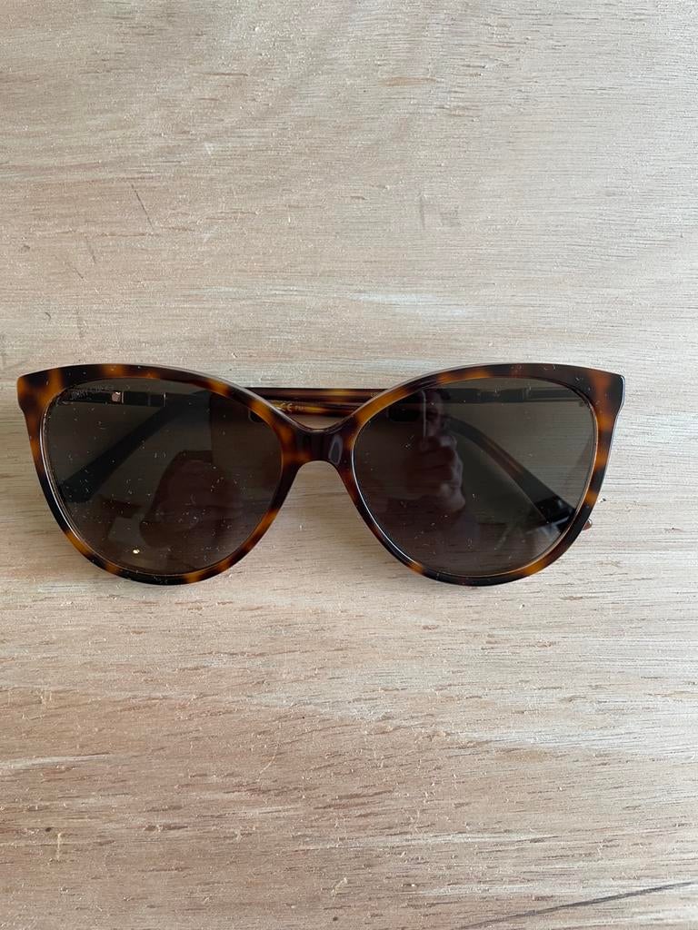 Zgan zonnebril. Jimmy Choo., Sieraden, Tassen en Uiterlijk, Zonnebrillen en Brillen | Dames, Ophalen of Verzenden, Zo goed als nieuw
