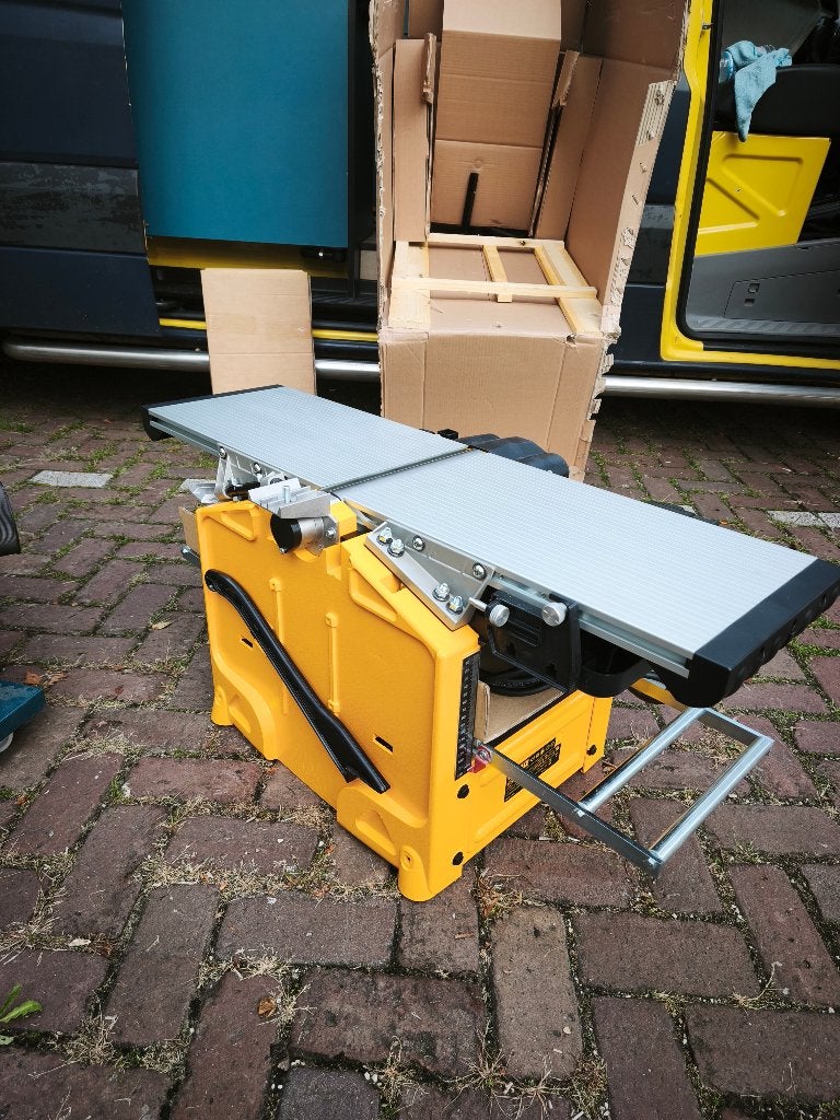 De Walt vlak- en van diktebank 1600W - nieuw in verpakking, Ophalen, Overige soorten, Nieuw, Dewalt