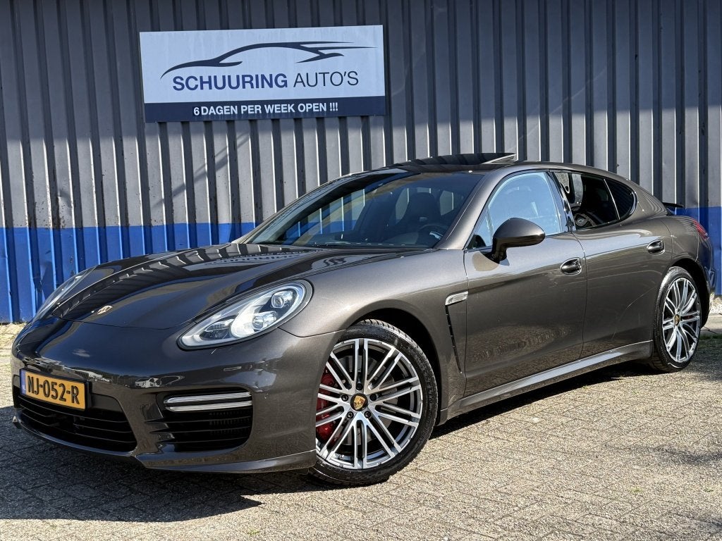 Porsche Panamera 4.8 Turbo Sport Chrono (bj 2013), Auto's, Automaat, Euro 5, Gebruikt, 8 cilinders