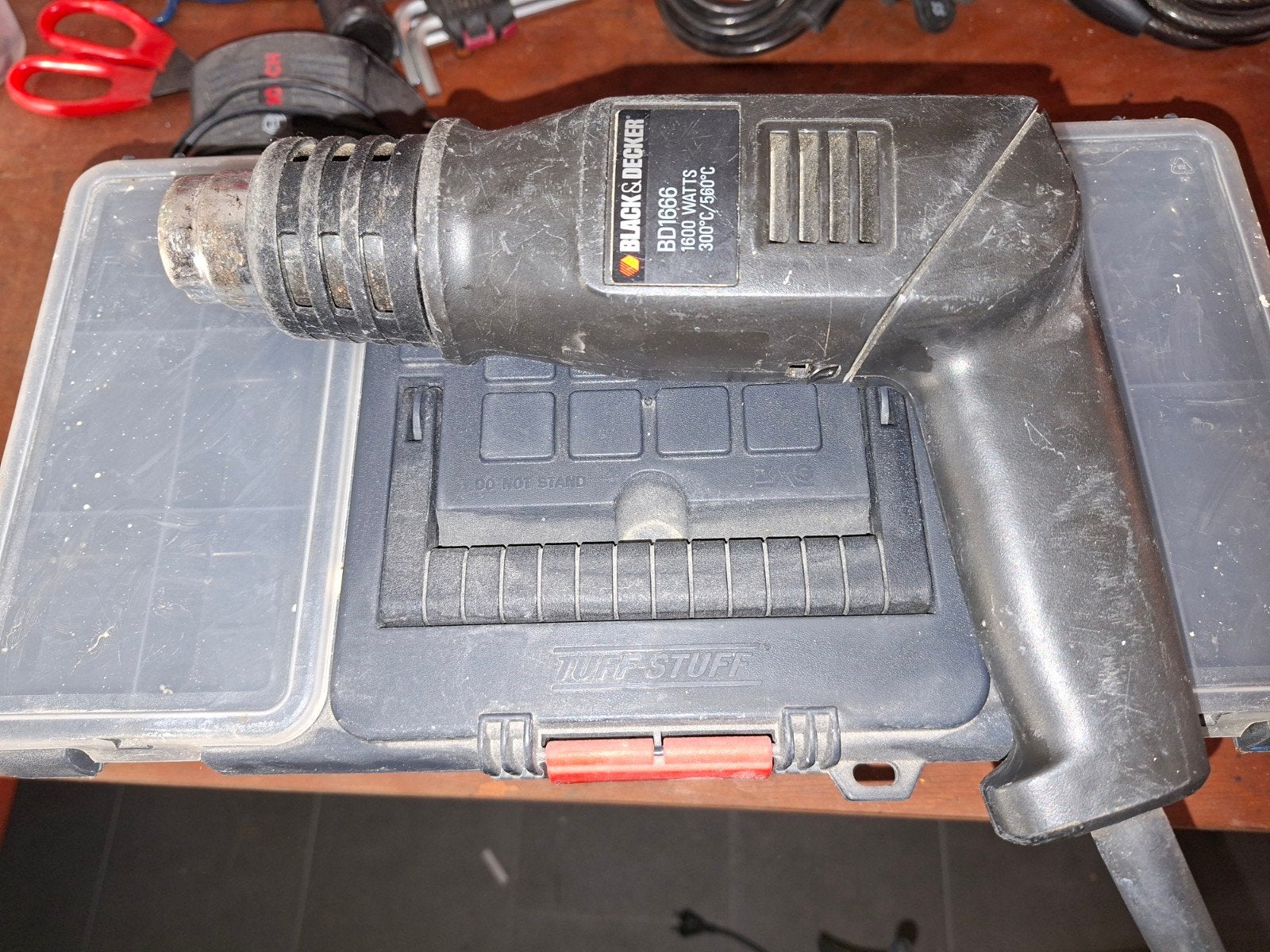 Black & Decker Verfbrander/verfstripper/Föhn - Goed Werkend, Ophalen of Verzenden, Gebruikt
