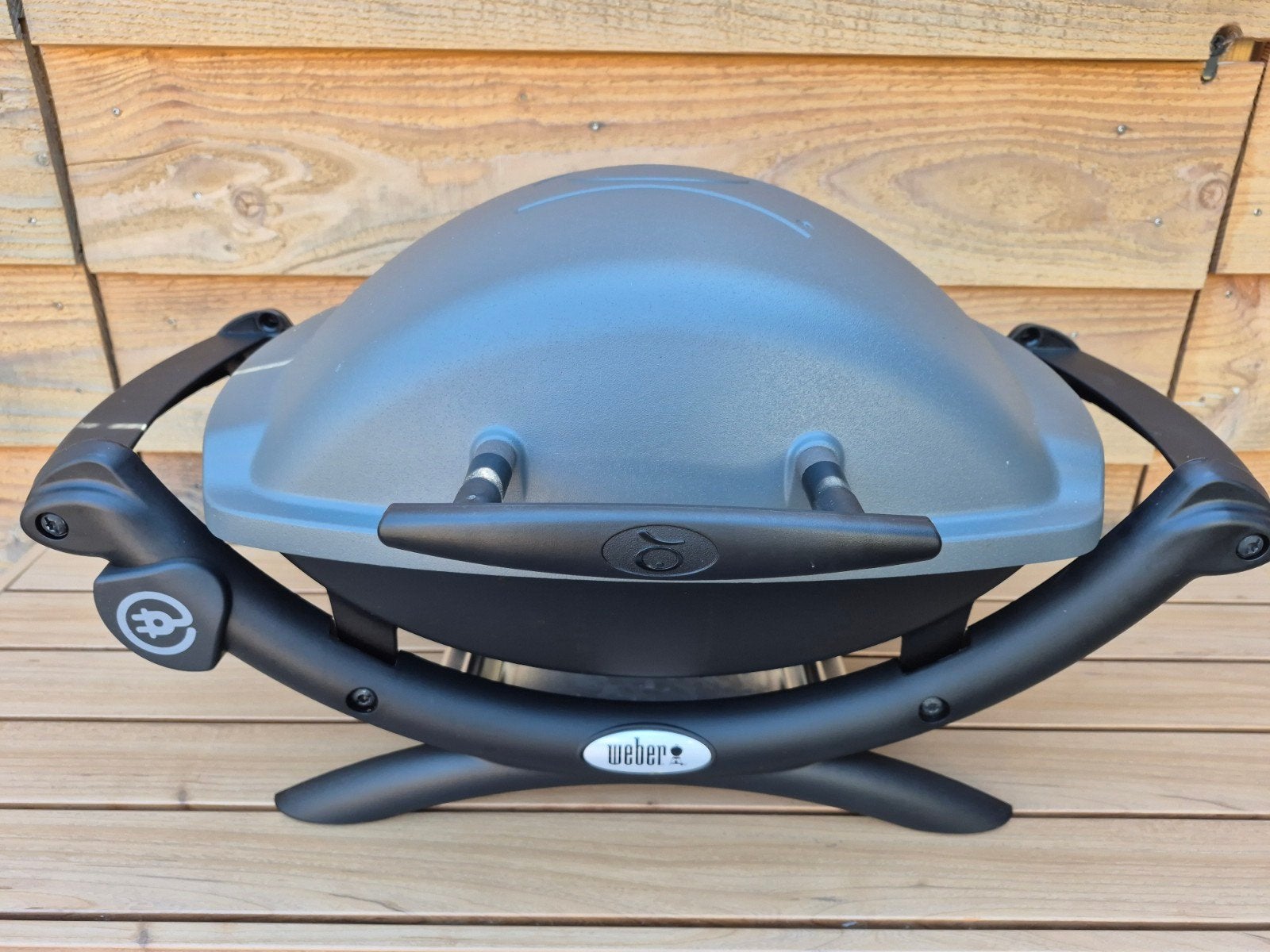 Weber Q1400 elektrische barbecue, Ophalen, Gebruikt, Weber