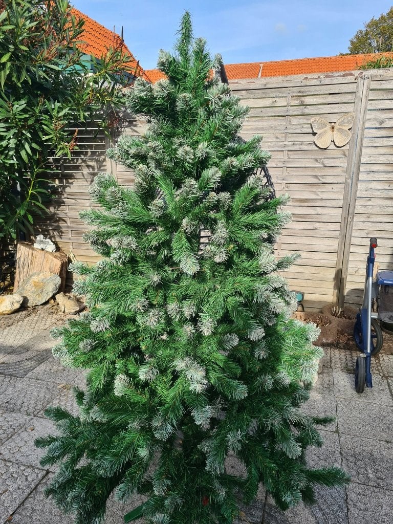 grote kunst kerstboom 185cm, Ophalen, Gebruikt