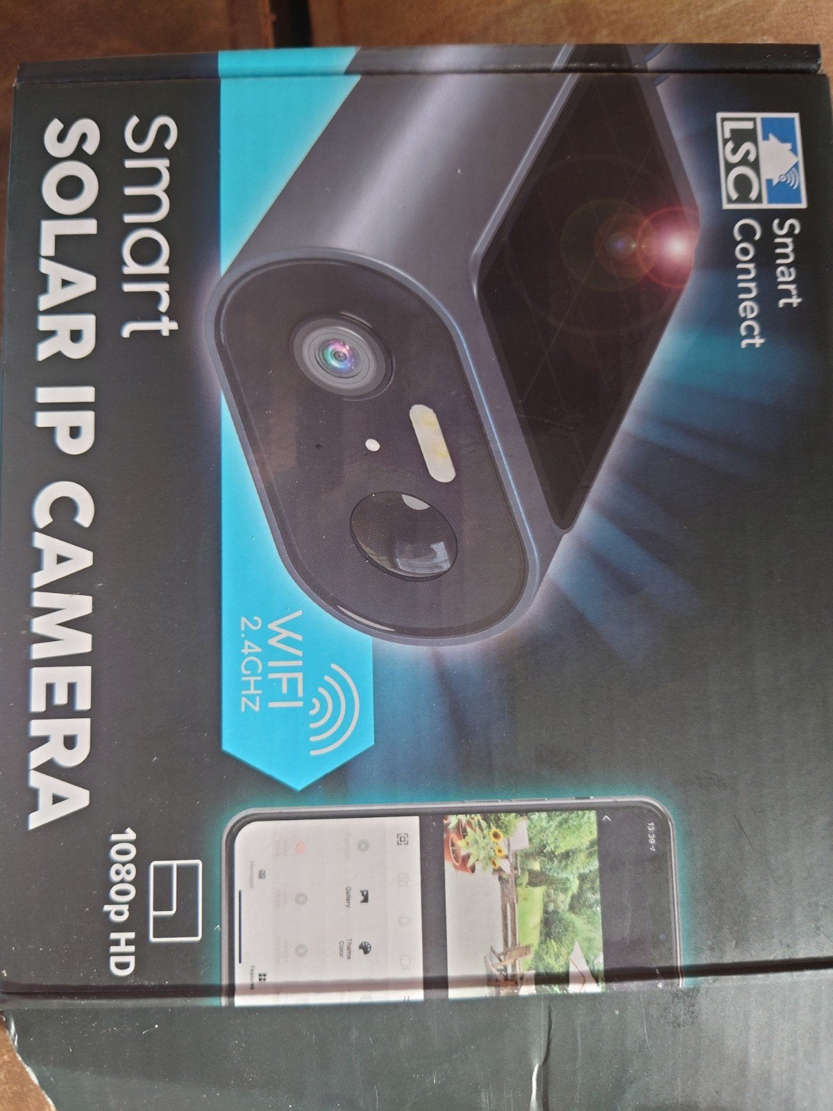 Smart Solar IP Camera 1080p HD met WiFi (LSC Connect), Ophalen of Verzenden, Zo goed als nieuw, Buitencamera