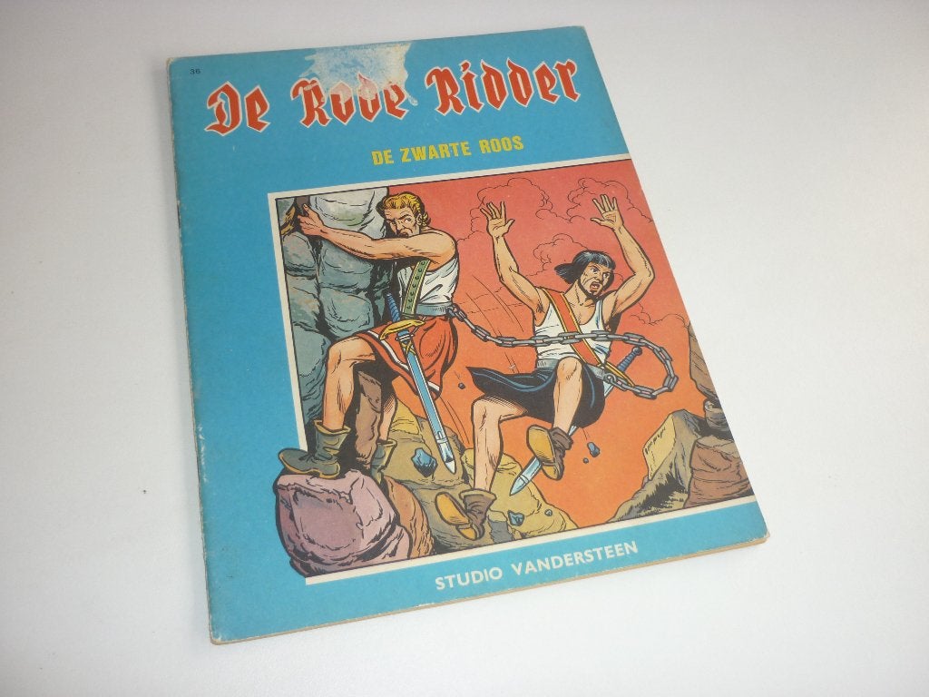 Vandersteen: de Rode Ridder 36. De Zwarte Roos, Boeken, Eén stripboek, Ophalen of Verzenden, Gelezen