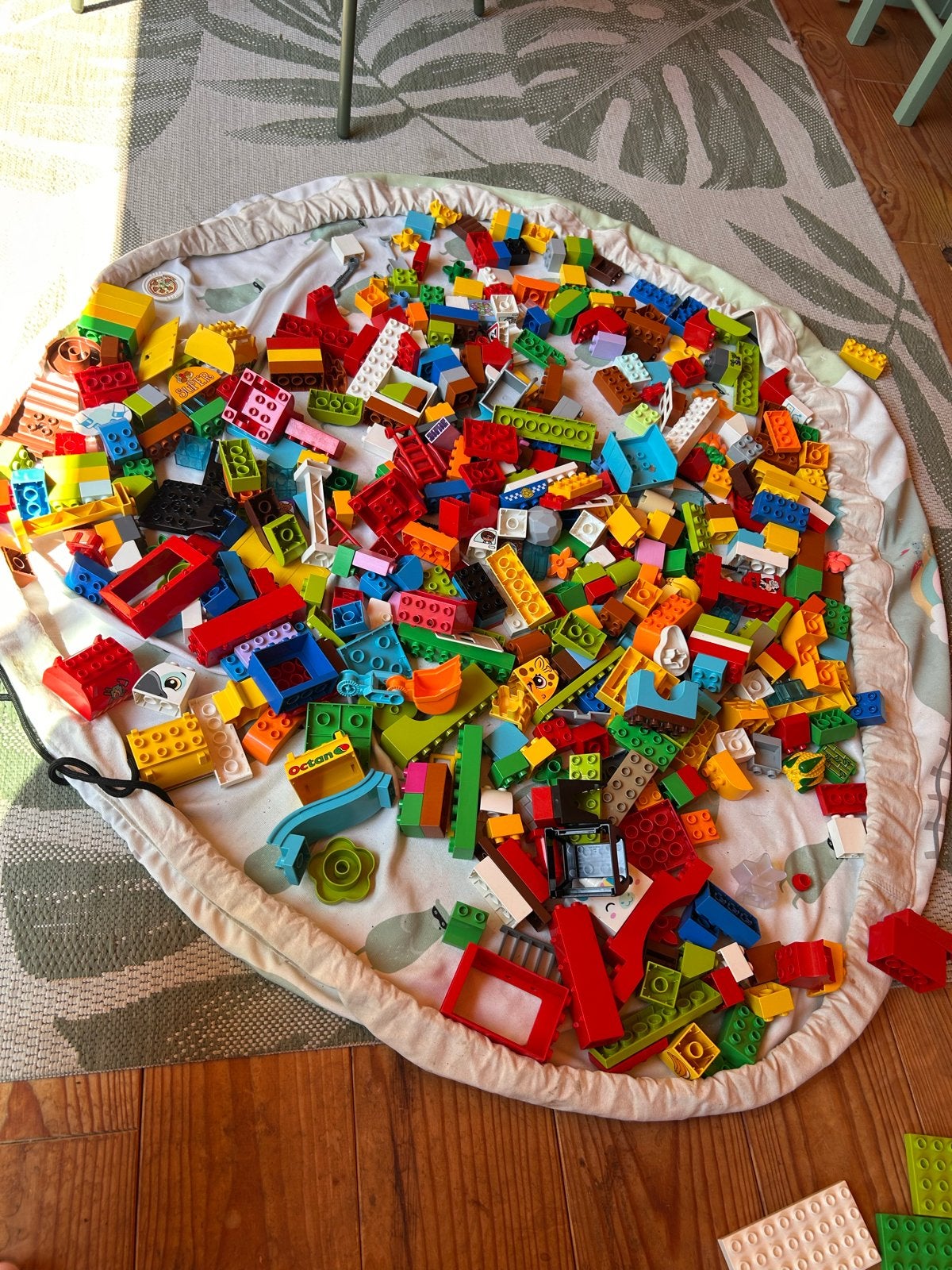 LEGO Duplo de wereld rond, politie, brandweer, supermarkt, Ophalen, Gebruikt
