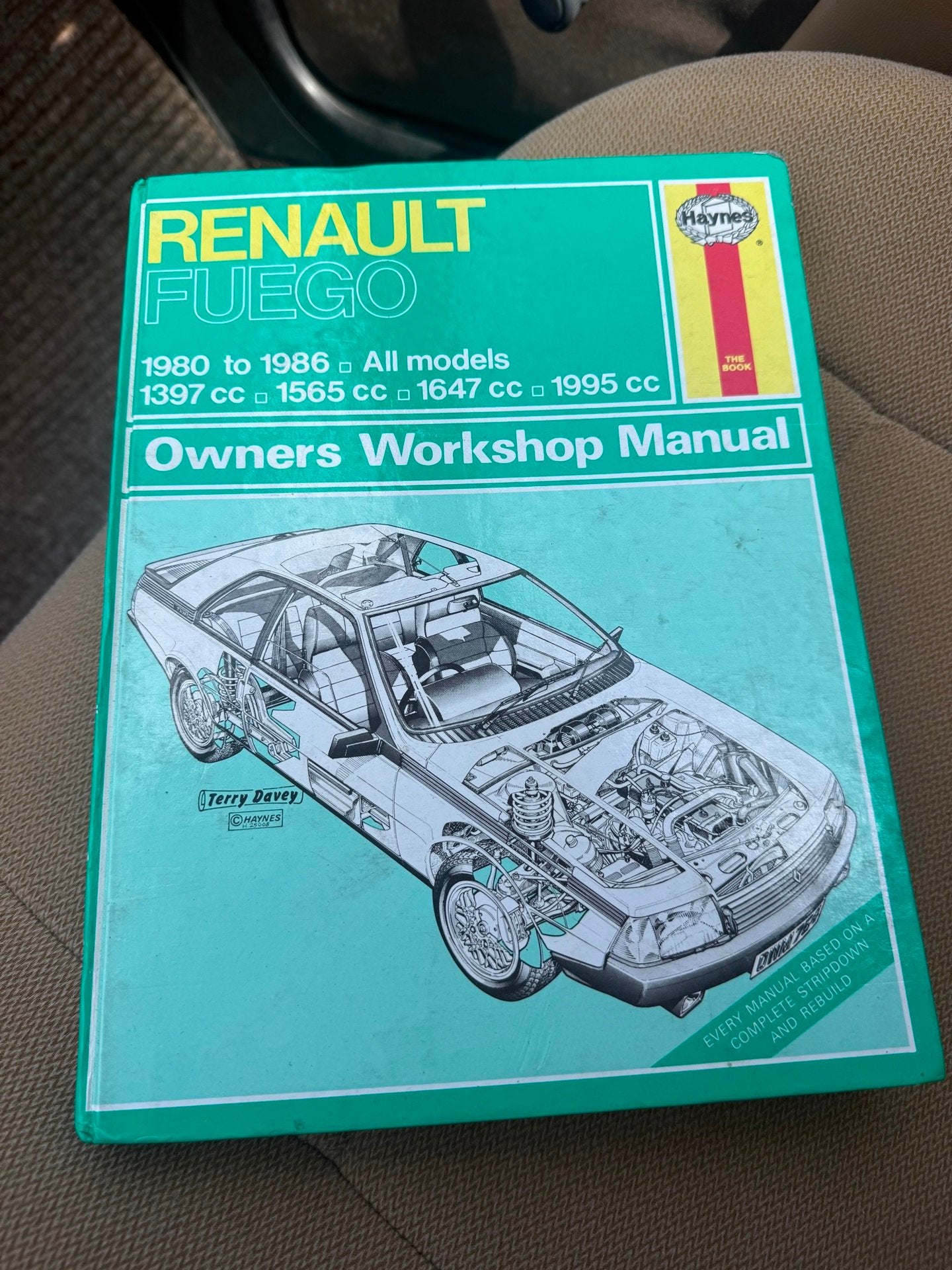 Renault Fuego TL UNIEK uit een privé collectie en heel netj, foto 12