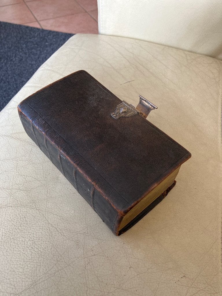 Antieke Staten bijbel, Antiek en Kunst, Antiek | Boeken en Bijbels, Ophalen of Verzenden