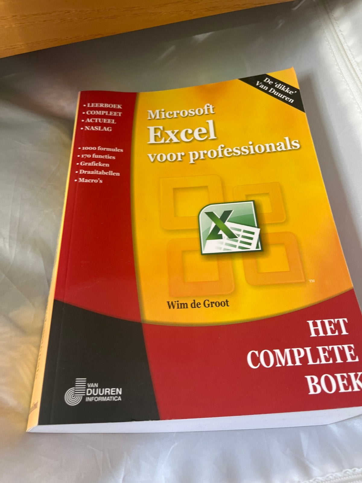 Microsoft Excel voor professionals - Het complete boek, Ophalen of Verzenden, Beta, Zo goed als nieuw, HBO