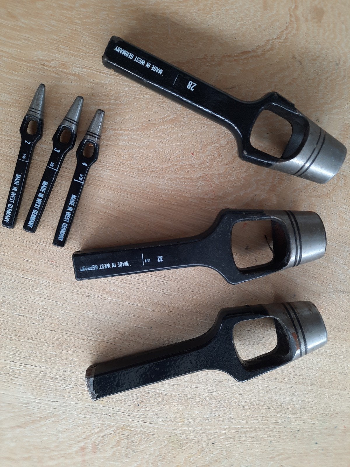 Set van 5 holpijpen, Ophalen of Verzenden, Gebruikt, Overige typen, Overige merken