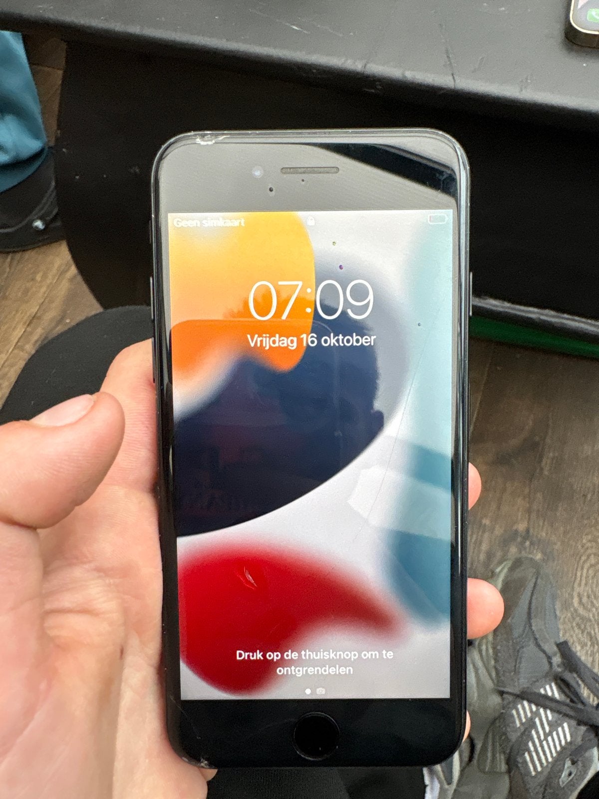 iPhone 7 Zwart 32GB - Gebruikt met 79% batterijconditie, Ophalen, Gebruikt, Zwart, 32 GB