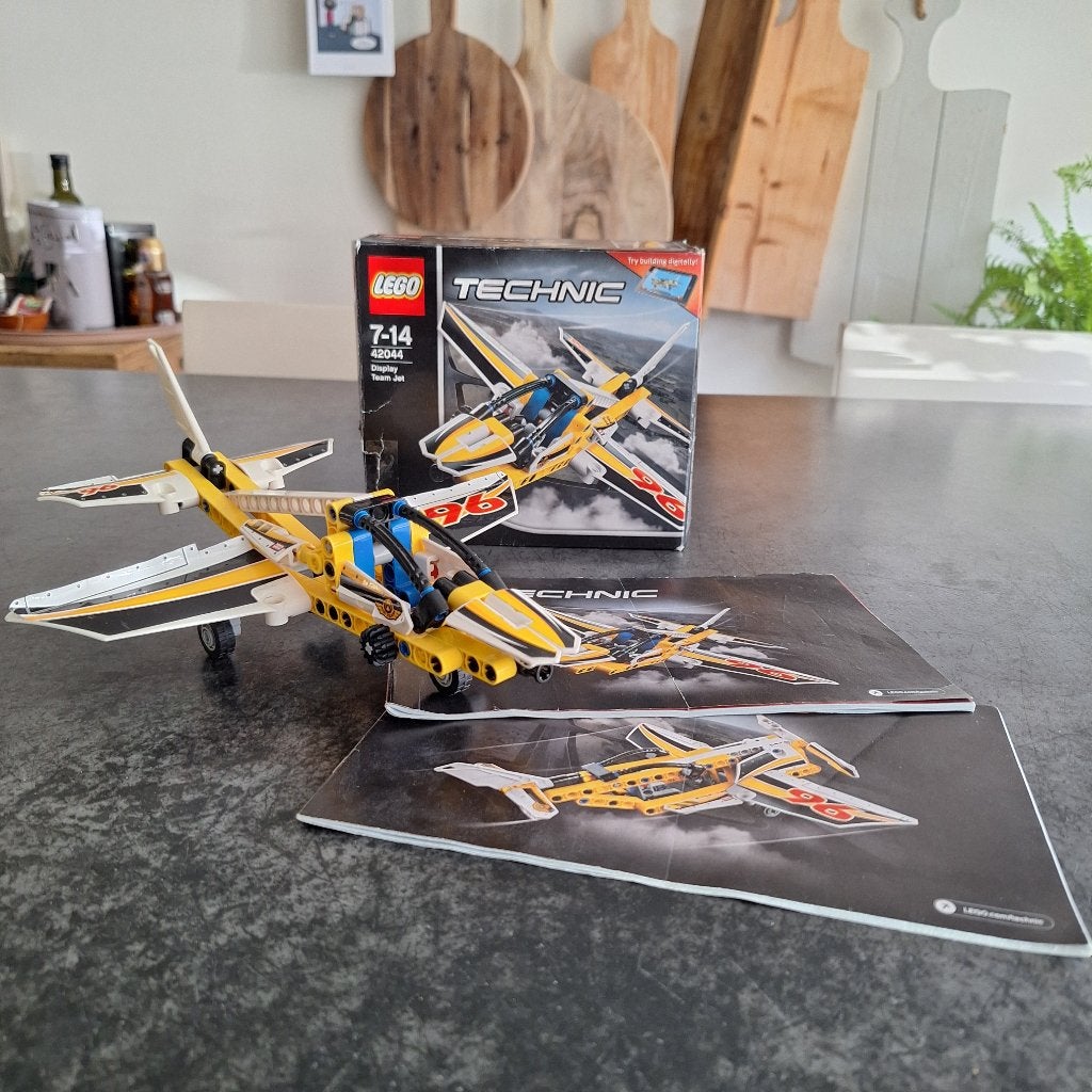 Lego Technic 42044 Display Team Jet, Ophalen, Compleet, Gebruikt, Lego