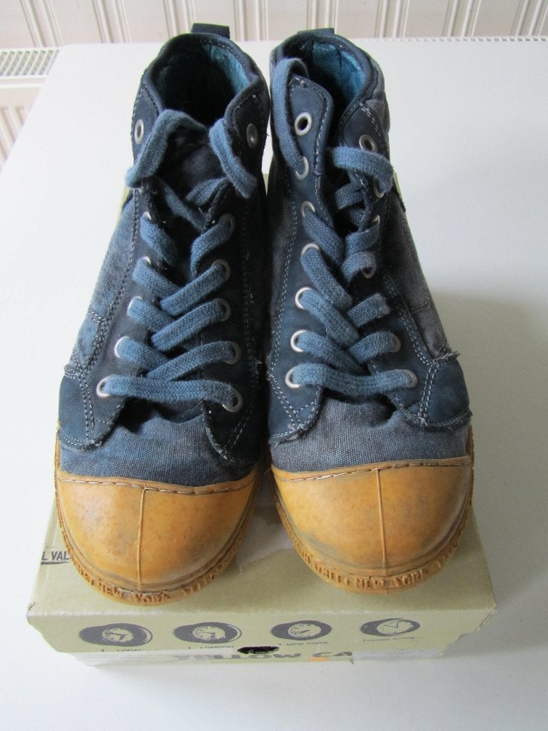YELLOW CAB herenschoen maat 44 z.g.a.n., Blauw, Ophalen of Verzenden, Zo goed als nieuw, Yellow Cab