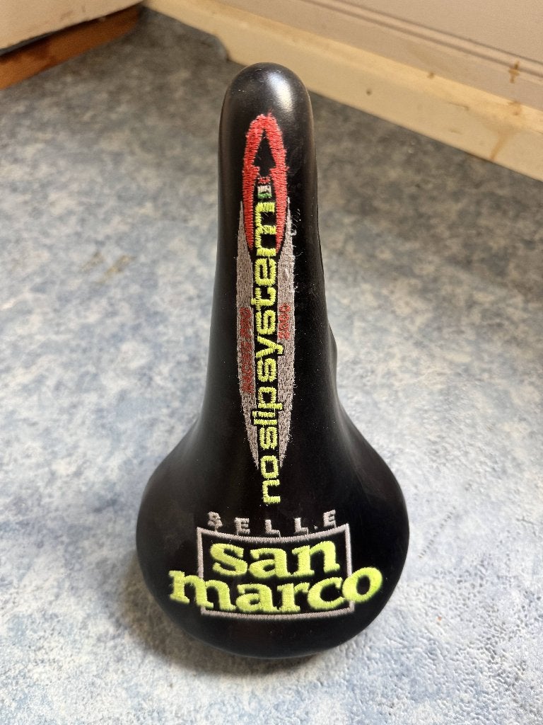 Selle San Marco Rolls zadel vintage Italiaans + BBB zadelpen, Gebruikt, Leer, Ophalen of Verzenden, Racefiets
