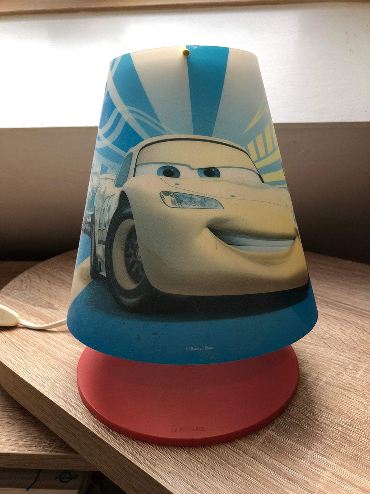 Bedlampje cars, Meerkleurig, Ophalen, Gebruikt, Lamp