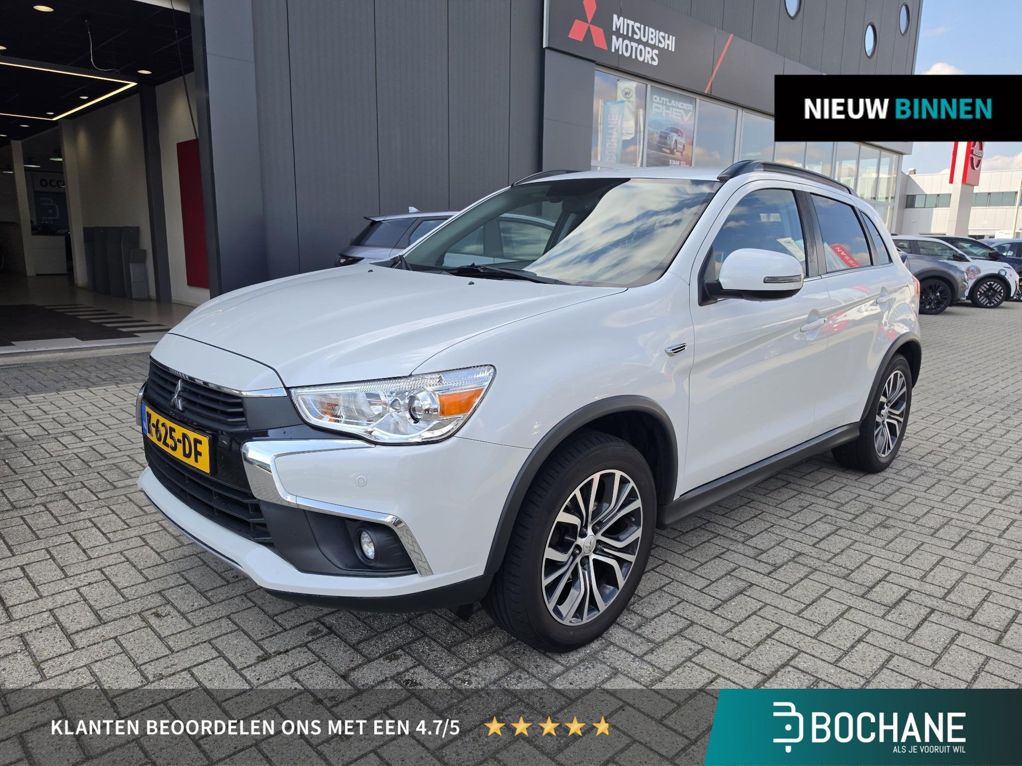 Mitsubishi ASX 1.6 Cleartec Intense | Navigatie | Parkeersen, Voorwielaandrijving, Stof, Gebruikt, 4 cilinders