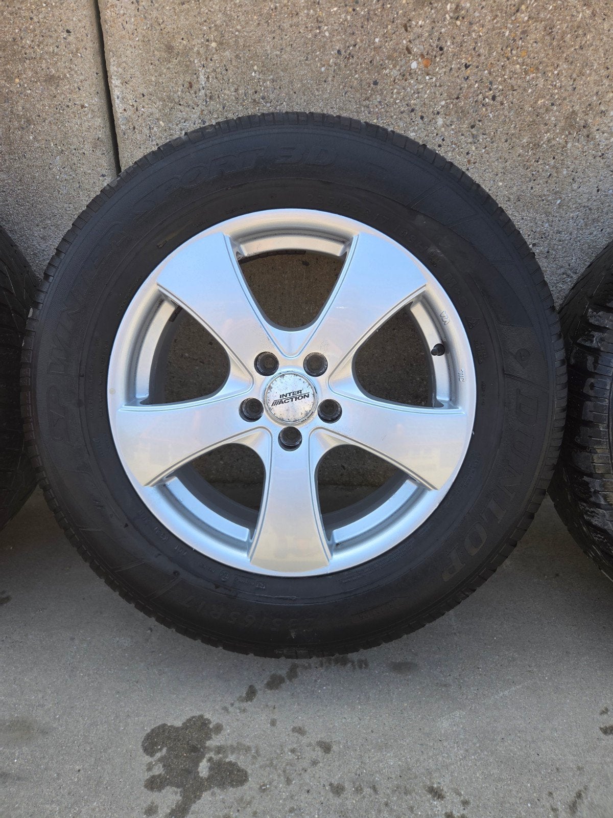 Velgen met banden voor Volvo XC60 (2012) - 5x108, Auto-onderdelen, Banden en Velgen, Gebruikt, Banden en Velgen, 17 inch, Ophalen of Verzenden