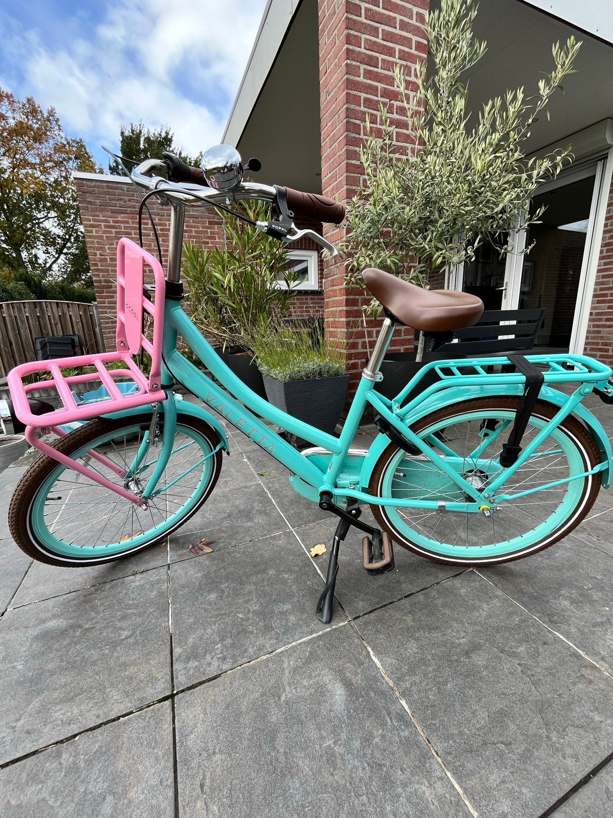 Valetta Meisjesfiets 22 inch - Zo goed als nieuw, Ophalen, Terugtraprem, 24 inch, Versnellingen