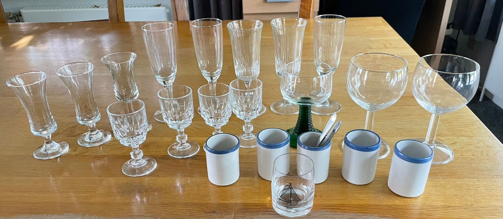 Gratis, Verzamelen, Glas en Borrelglaasjes, Ophalen, Zo goed als nieuw, Overige typen