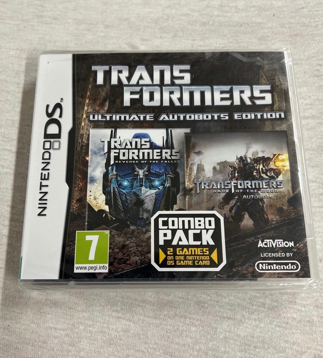 Nintendo DS TRANSFORMERS Ultimate Autobots Edition COMBO pak, Spelcomputers en Games, Avontuur en Actie, P, P, Nieuw