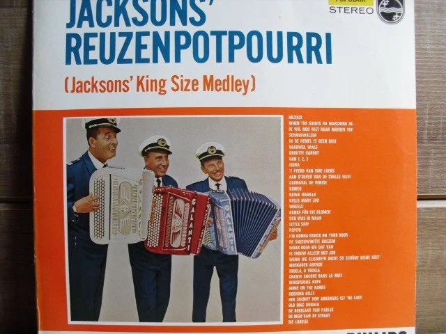 The 3 Jacksons "Jacksons` Reuzenpotpourri" LP, LP, Complilatie, Gebruikt, Ophalen of Verzenden