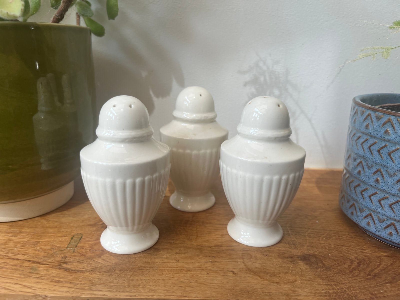 Wedgewood peper en zout stel 3 delen, Ophalen, Overige typen, Zo goed als nieuw, Wedgwood