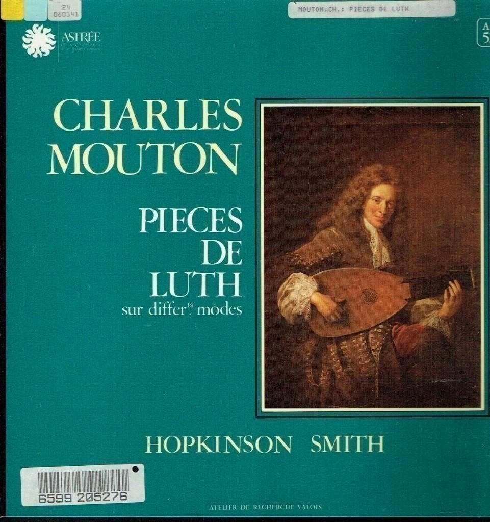 Charles Mouton / Hopkinson Smith – Pieces De Luth, Kamermuziek, Verzenden, Zo goed als nieuw, 12 inch