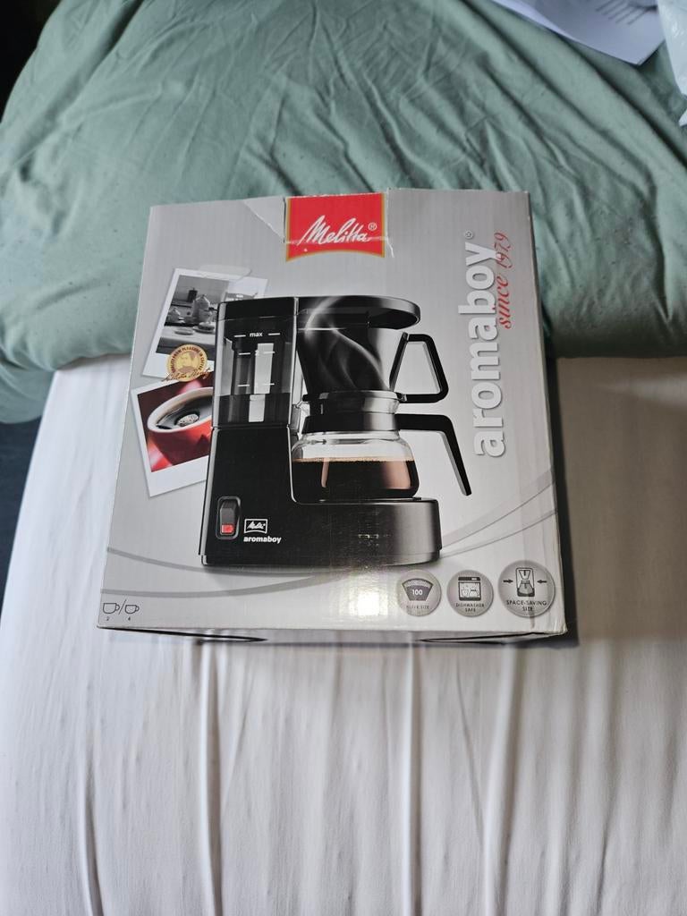 Melitta Aromaboy Koffiezetapparaat - Compact en Nieuw, Gemalen koffie, Ophalen of Verzenden, 2 tot 4 kopjes, Koffiemachine